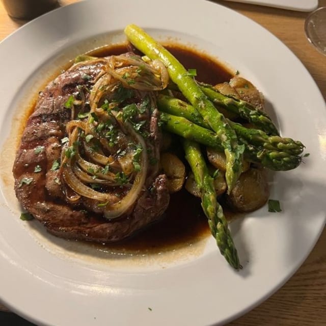 My Rib Eyes Plate.
