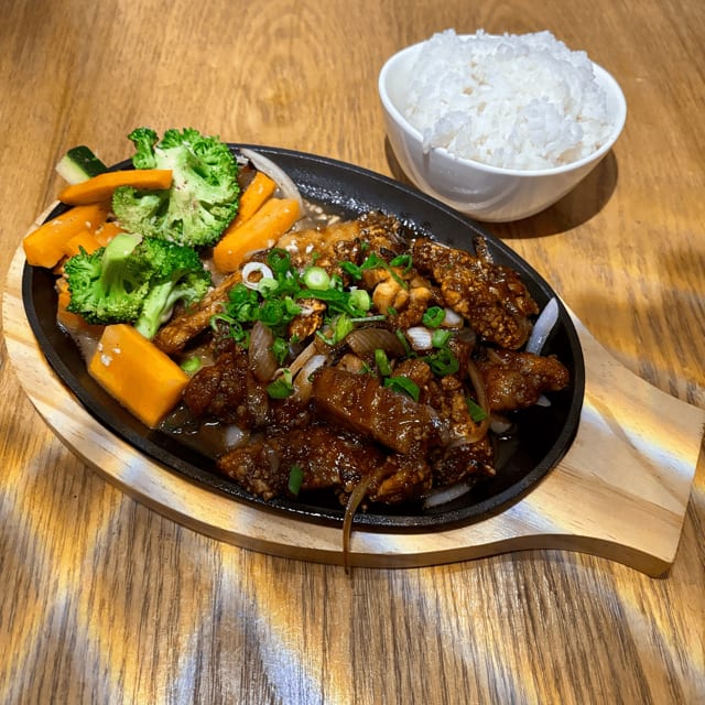Chicken Teriyaki Dinner.