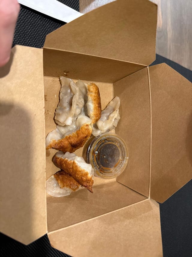 Gyoza.