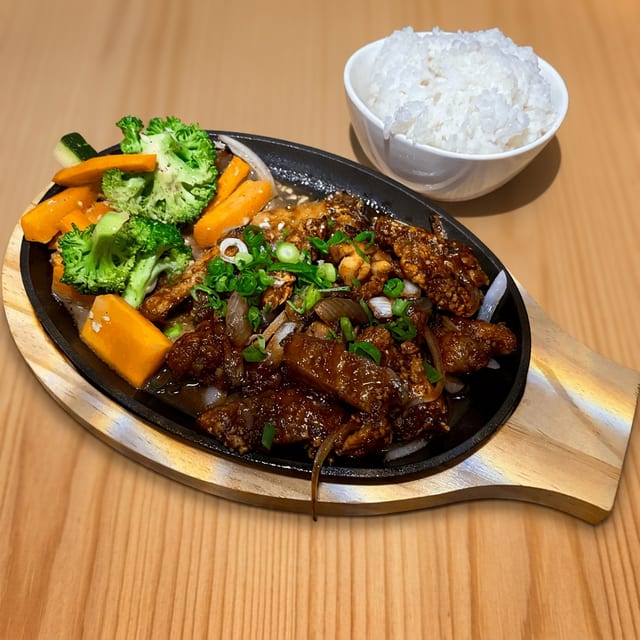 Chicken Teriyaki Dinner.